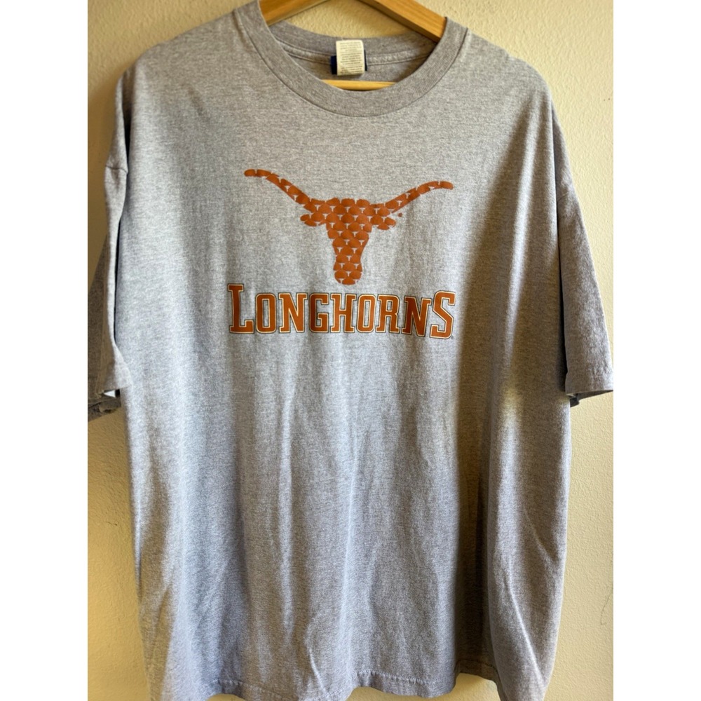 Champs Sports Team Edition Texas Longhorns T-Shirt Size XL Gray Orange